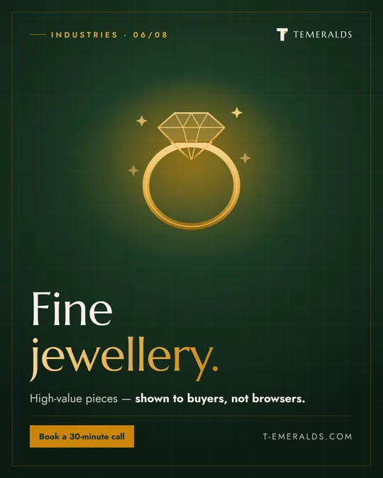 Fine jewellery — Design · Industries