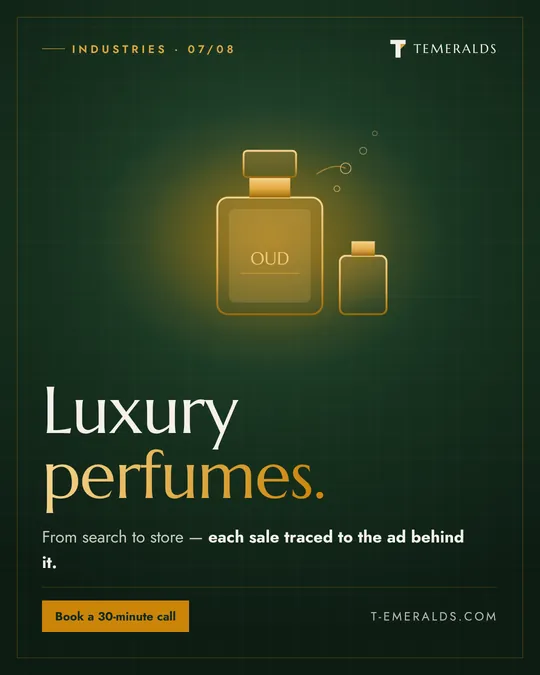 Luxury perfumes — Design · Industries