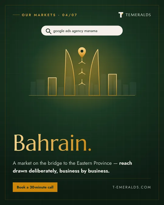 Bahrain — Design · Markets
