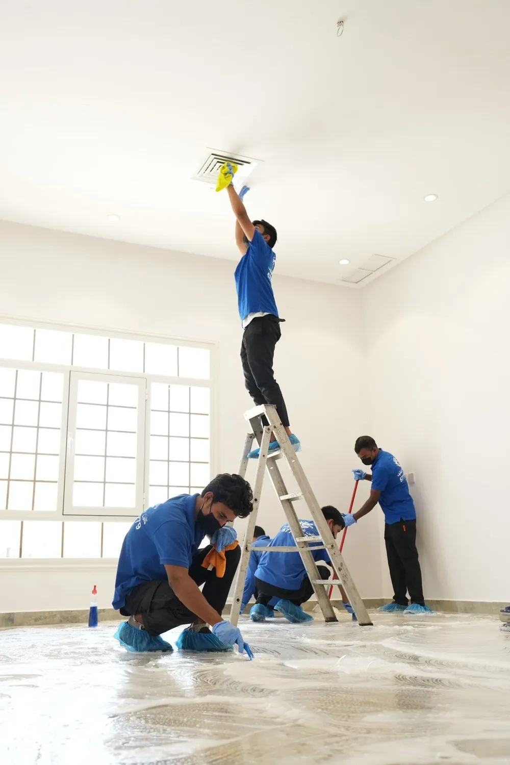 Professional floor cleaning & sanitizing — Saudi Arabia | TEMERALDS