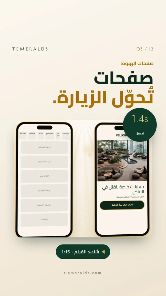 صفحات هبوط تُحوّل الزيارة