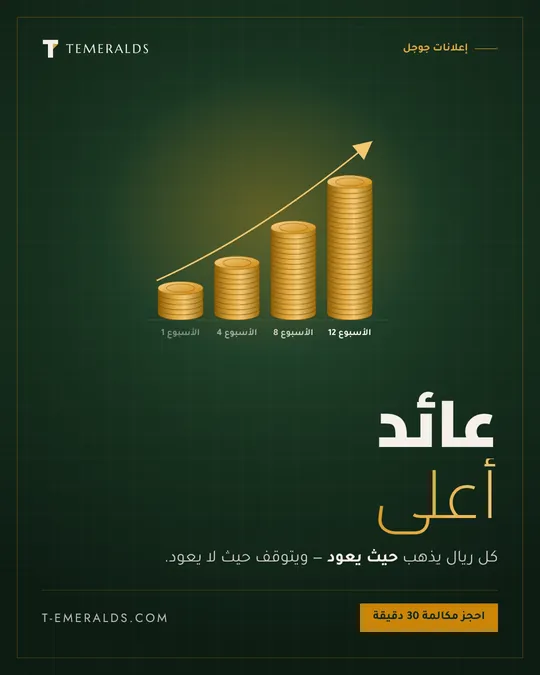 عائد أعلى — تصميم · المنهج